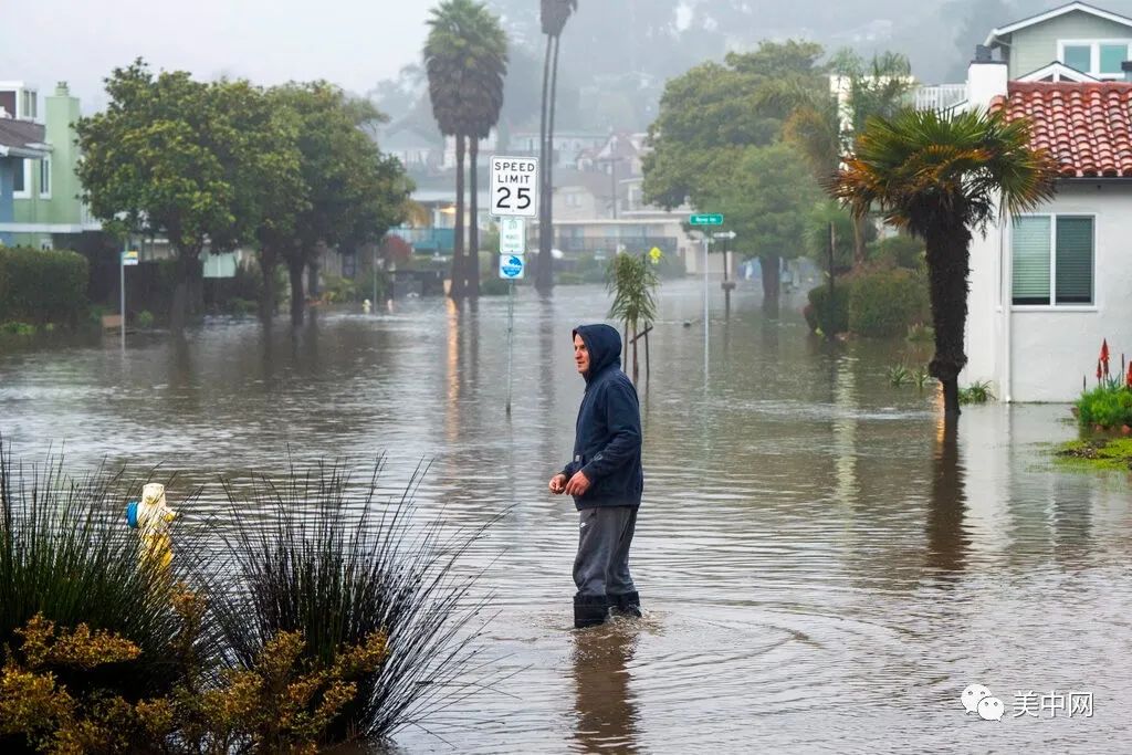 更多风暴来袭拜登批准加州进入紧急状态 Redian新闻