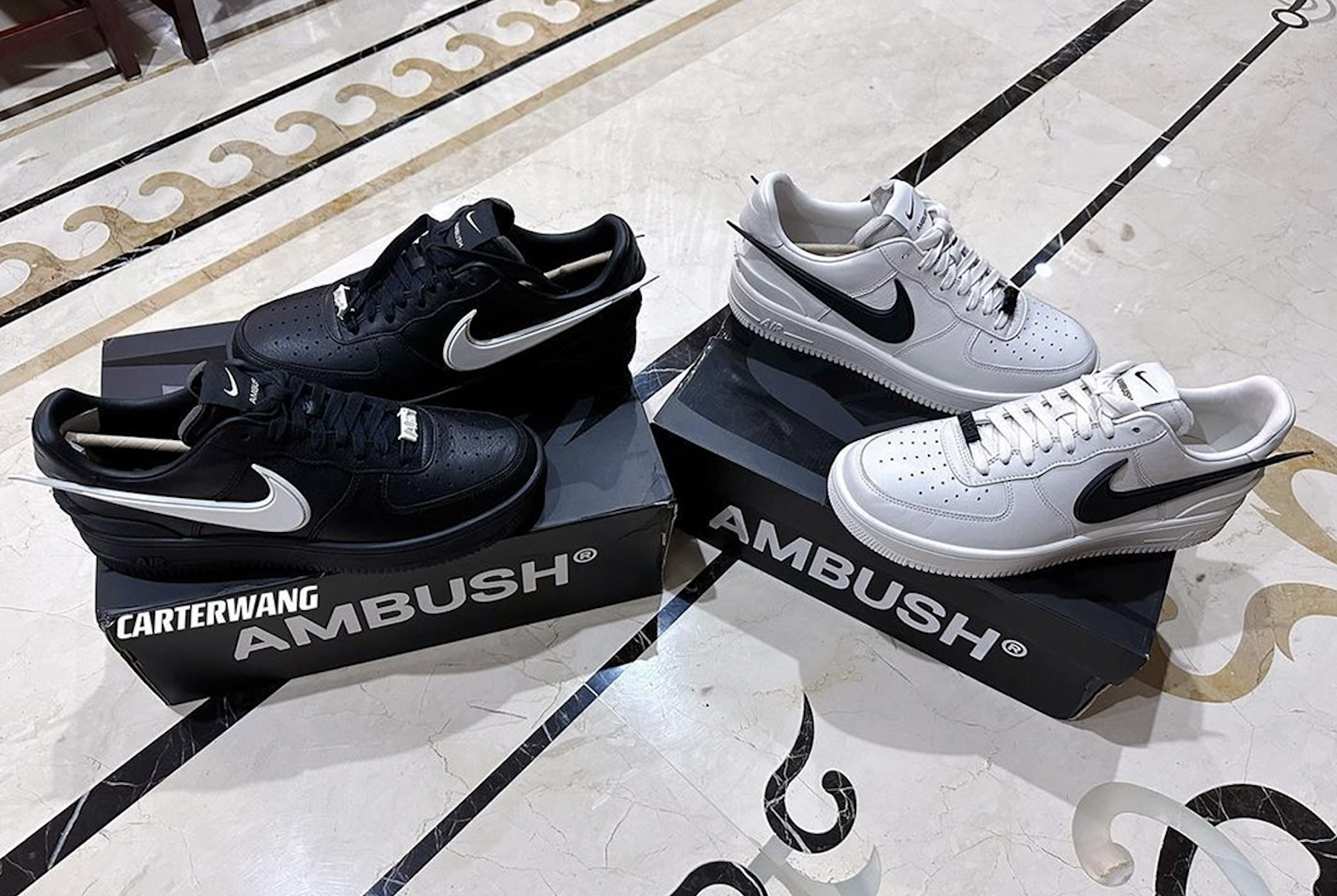 AMBUSH X NIKE AIR FORCE 1 LOWS 将于2 月发布| Redian新闻